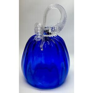 Multicolor Blue/Green/Red Glass Cup 7 in. DAE Glass original.